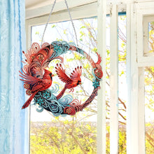 Load image into Gallery viewer, PVC Glass Special Shaped Animal Diamond Painting Hanging Sign Home Windows Decor
