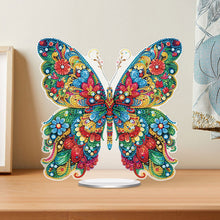 Load image into Gallery viewer, Acrylic Special Shaped Butterfly Diamond Painting Desktop Decorations for Adults
