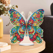 Load image into Gallery viewer, Acrylic Special Shaped Butterfly Diamond Painting Desktop Decorations for Adults
