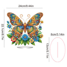Load image into Gallery viewer, Acrylic Special Shaped Butterfly Diamond Painting Desktop Decorations for Adults
