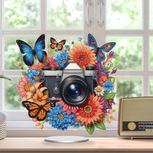 Load image into Gallery viewer, Acrylic Special Shaped Butterfly Diamond Painting Desktop Decorations for Adults
