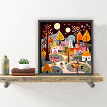 Load image into Gallery viewer, Diamond Painting - Full Round - Colorful house (30*30CM)
