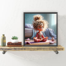 Load image into Gallery viewer, Diamond Painting - Full Round - Yoga girl (30*30CM)
