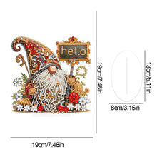 Load image into Gallery viewer, Acrylic Special Shape Seahorse Desktop Diamond Art Kits for Home Office Decor
