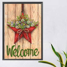 Load image into Gallery viewer, AB Diamond Painting - Full Round - Welcome calligraphy and painting (40*60CM)
