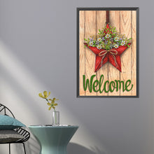 Load image into Gallery viewer, AB Diamond Painting - Full Round - Welcome calligraphy and painting (40*60CM)
