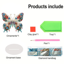 Load image into Gallery viewer, Bee Special Shape Table Top Diamond Painting Ornament Kits for Home Office Decor
