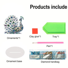 Load image into Gallery viewer, Bee Special Shape Table Top Diamond Painting Ornament Kits for Home Office Decor
