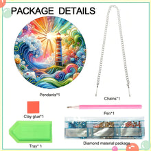 Load image into Gallery viewer, Beacon Suncatcher Special Shape Diamond Drawing Hanging Ornament for Window Wall
