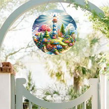 Load image into Gallery viewer, Beacon Suncatcher Special Shape Diamond Drawing Hanging Ornament for Window Wall
