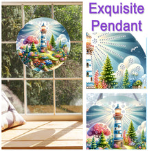 Load image into Gallery viewer, Beacon Suncatcher Special Shape Diamond Drawing Hanging Ornament for Window Wall
