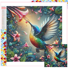 Load image into Gallery viewer, Diamond Painting - Full Square - Glass hummingbird (30*30CM)
