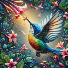 Load image into Gallery viewer, Diamond Painting - Full Square - Glass hummingbird (30*30CM)
