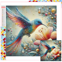 Load image into Gallery viewer, Diamond Painting - Full Square - Glass hummingbird (30*30CM)
