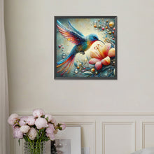 Load image into Gallery viewer, Diamond Painting - Full Square - Glass hummingbird (30*30CM)
