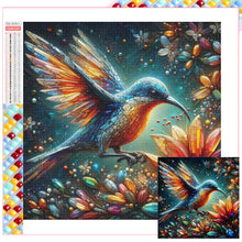 Load image into Gallery viewer, Diamond Painting - Full Square - Glass hummingbird (30*30CM)
