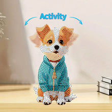 Load image into Gallery viewer, Dog Acrylic Special Shape Diamond Painting Desktop Decors for Home Office Decor

