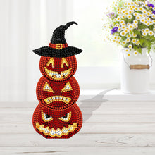 Load image into Gallery viewer, Shaking Head Pumpkin Acrylic Special Shape Diamond Painting Ornament for Decor
