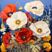 Load image into Gallery viewer, Diamond Painting - Full Round - Poppy (30*30CM)
