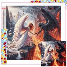 Load image into Gallery viewer, Diamond Painting - Full Square - Angel and devil (40*40CM)
