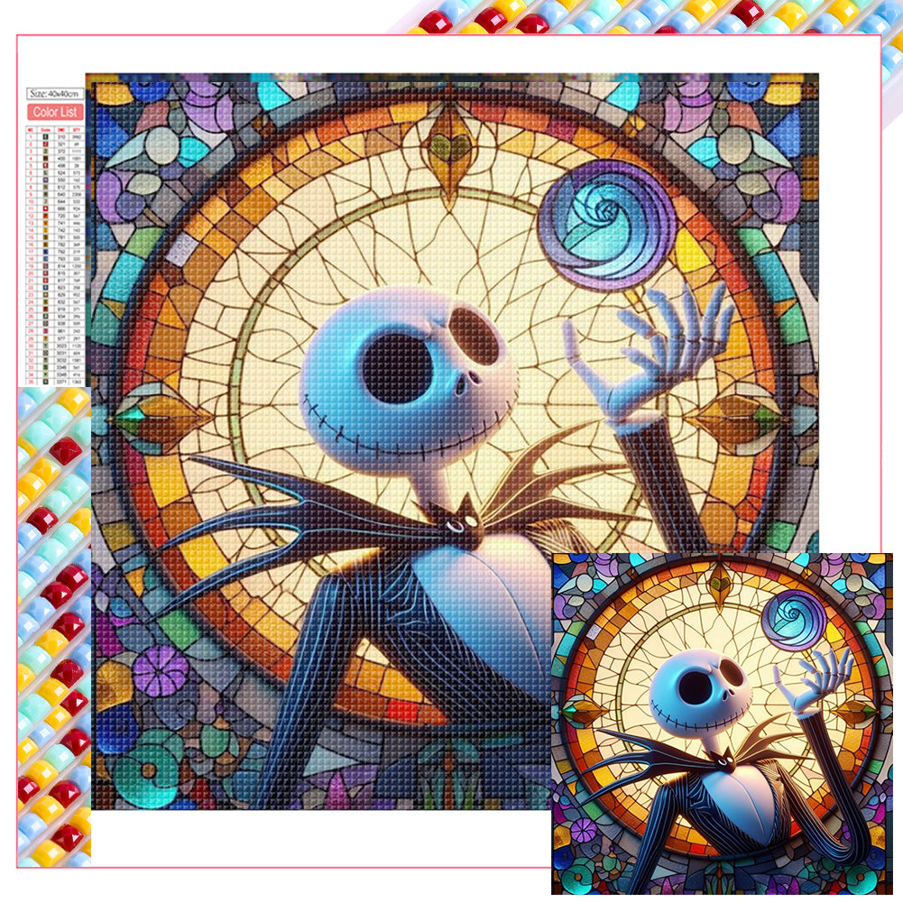 Diamond Painting - Full Square - Night of Christmas - Jack (40*40CM)