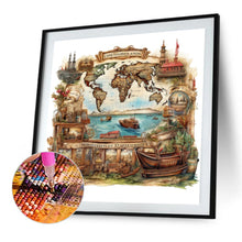 Load image into Gallery viewer, AB Diamond Painting - Full Round - Retro fantasy style (40*40CM)
