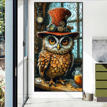 Load image into Gallery viewer, AB Diamond Painting - Full Round - Mysterious owl (40*75CM)
