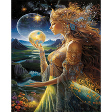 Load image into Gallery viewer, AB Diamond Painting - Full Round - Nature goddess (40*50CM)
