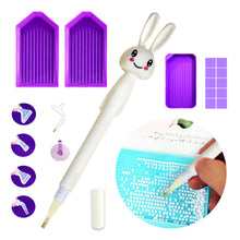 Load image into Gallery viewer, Rabbit Diamond Painting Pen with Pen Tips 5D Diamond Art Pen Kit for Kids Adults
