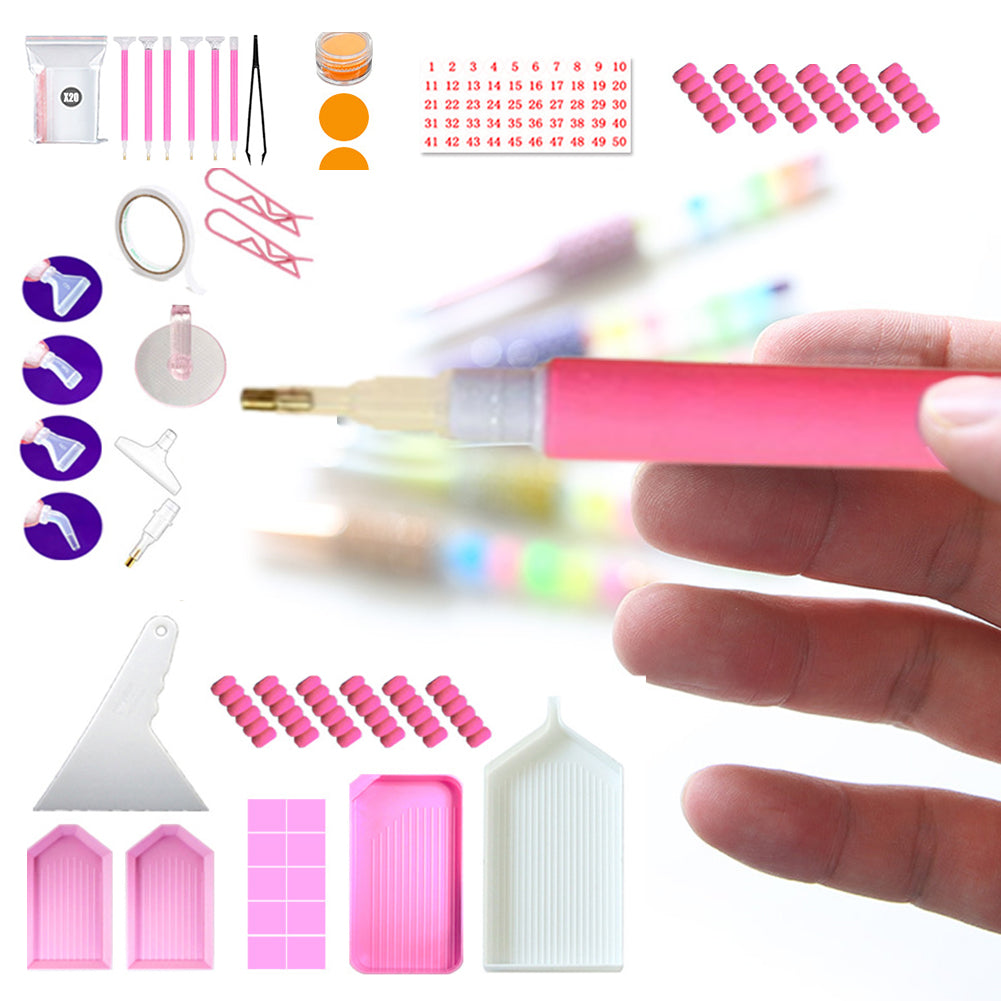 Rabbit Diamond Painting Pen with Pen Tips 5D Diamond Art Pen Kit for Kids Adults