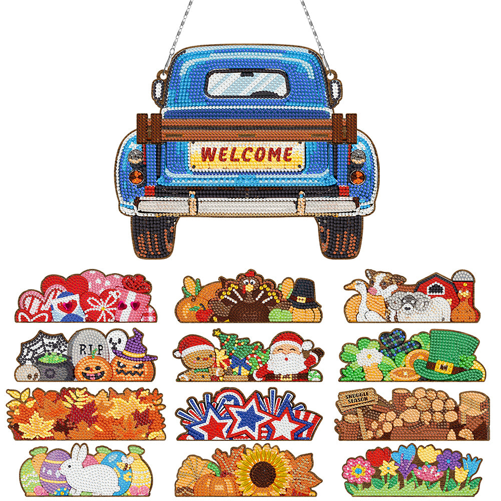 Animal Special Shape 5D DIY Diamond Painting Dots Pendant Diamond Painting Decor