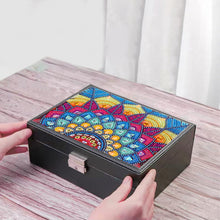 Load image into Gallery viewer, PU Partial Special Shaped Mandala Diamond Art Bracelet Organizer for Women Girls
