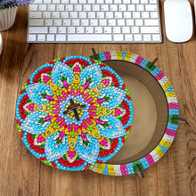 Load image into Gallery viewer, Wooden Mandala Diamond Painting DIY Jewellery Box Diamond Art Bracelet Organizer
