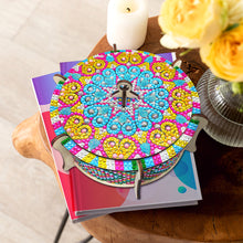 Load image into Gallery viewer, Wooden Mandala Diamond Painting DIY Jewellery Box Diamond Art Bracelet Organizer
