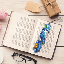 Load image into Gallery viewer, 4Pcs Bluebird Special Shape Diamond Painting Bookmark for Reading Day Gift
