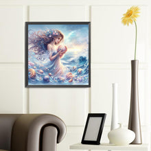 Load image into Gallery viewer, Diamond Painting - Full Round - Seaside girl (40*40CM)
