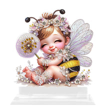 Load image into Gallery viewer, Acrylic Bee Kids Table Top Diamond Painting Ornament Kits for Home Office
