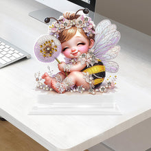 Load image into Gallery viewer, Acrylic Bee Kids Table Top Diamond Painting Ornament Kits for Home Office
