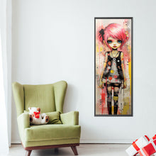 Load image into Gallery viewer, AB Diamond Painting - Full Round - Watercolor girl character (30*80CM)
