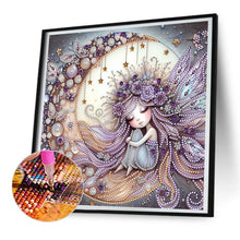 Load image into Gallery viewer, Diamond Painting - Partial Special Shaped - Elf girl (30*30CM)
