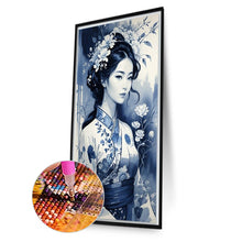 Load image into Gallery viewer, Diamond Painting - Full Round - Ancient girl (40*70CM)
