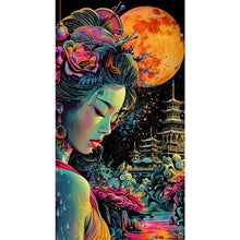 Load image into Gallery viewer, Diamond Painting - Full Round - Fantasy moon night girl (40*70CM)
