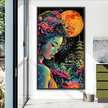 Load image into Gallery viewer, Diamond Painting - Full Round - Fantasy moon night girl (40*70CM)
