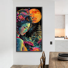 Load image into Gallery viewer, Diamond Painting - Full Round - Fantasy moon night girl (40*70CM)
