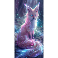 Load image into Gallery viewer, Diamond Painting - Full Round - Glowing fox (40*80CM)
