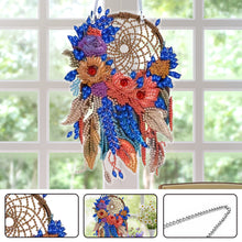 Load image into Gallery viewer, PET Special Shaped Indian Style 5D Diamond Painting Dream Catcher for Wall Decor
