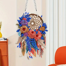 Load image into Gallery viewer, PET Special Shaped Indian Style 5D Diamond Painting Dream Catcher for Wall Decor
