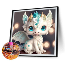 Load image into Gallery viewer, 4pcs Round Diamond Painting Set - Cartoon animals (30*30CM)
