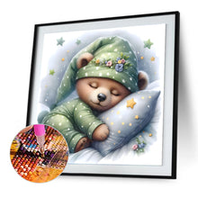 Load image into Gallery viewer, Diamond Painting - Full Round - Cartoon bear (30*30CM)
