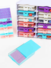 Load image into Gallery viewer, Butterfly Diamond Painting Tray Kit Diamond Storage Tray with Lid for Art Crafts
